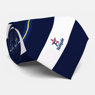 Cravate du drapeau de la ville de Temple (Texas)