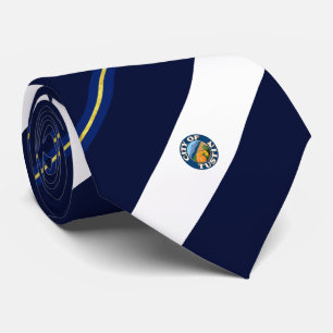 Cravate du drapeau de la ville de Tustin (Californ