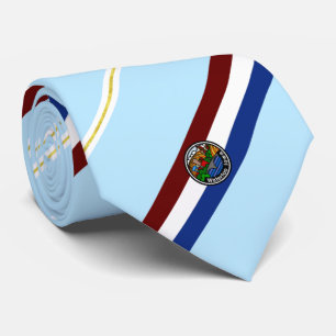 Cravate du drapeau de la ville de Waterloo (Iowa)