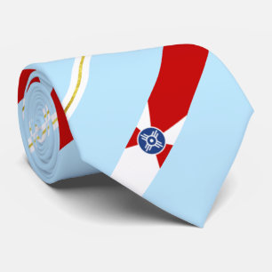 Cravate du drapeau de la ville de Wichita (Kansas)