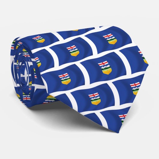 Cravate du drapeau de l'Alberta (Roulé)