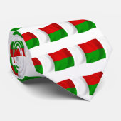 Cravate du drapeau de Madagascar (Roulé)