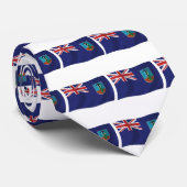 Cravate du drapeau de Montserrat (Roulé)