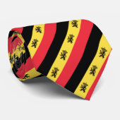 Cravate du drapeau de variante belge (Roulé)