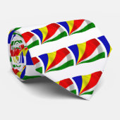 Cravate du Drapeau des Seychelles (Roulé)