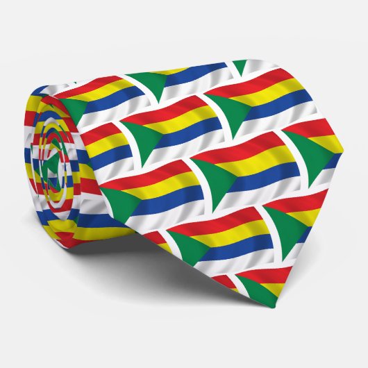 Cravate du drapeau druze (Roulé)