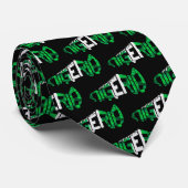 Cravate du drapeau du football nigérian (Roulé)