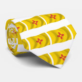 Cravate du drapeau du Nouveau-Mexique (Roulé)