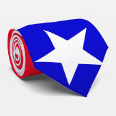 Cravate du drapeau du Texas (Roulé)