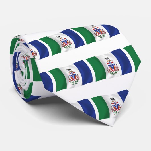 Cravate du drapeau du Yukon (Roulé)