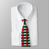 Cravate du drapeau jordanien (Attaché)