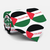 Cravate du drapeau palestinien (Roulé)