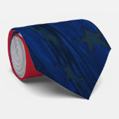 Cravate du drapeau patriotique américain (Roulé)