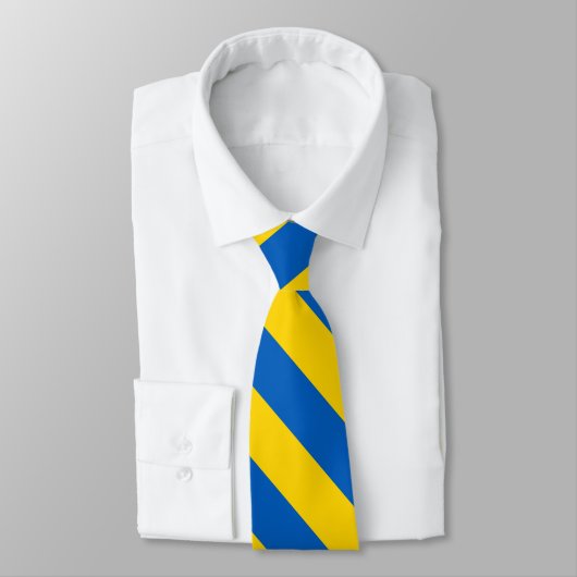 cravate du drapeau ukrainien (Attaché)
