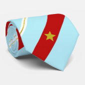 Cravate du drapeau vietnamien (Roulé)