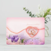 cravate du faire-part de mariage du noeud (Debout devant)