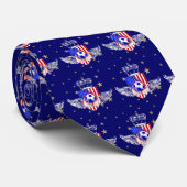 Cravate du football des Etats-Unis 2010 USA (Roulé)