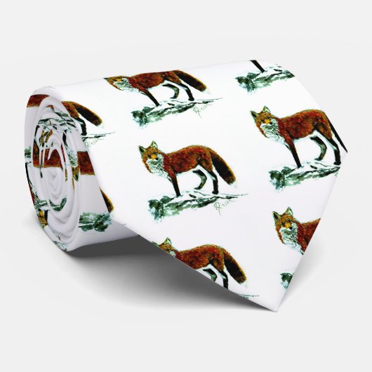 Cravate du Fox des hommes (Roulé)