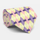 Cravate du Jacquard Bunny de Pâques (Roulé)