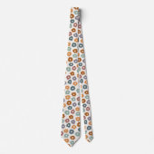 Cravate du jardin de printemps fleuri Retro (Devant)