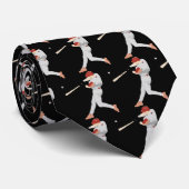 Cravate du joueur de baseball (Roulé)