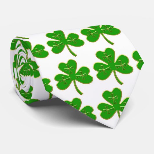 Cravate du jour de St Patrick (Roulé)