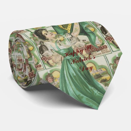 Cravate du jour de St Patrick (Roulé)