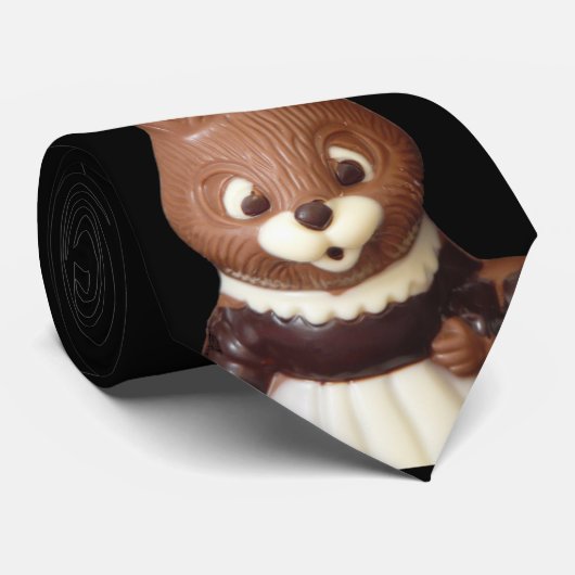 Cravate du lapin de Pâques 3D (Roulé)