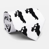 Cravate du lecteur saxophone (Roulé)