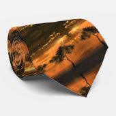 Cravate du lever du soleil - Poutres de soleil de (Roulé)