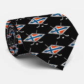 Cravate du logo de hockey sur glace Norvège (Roulé)