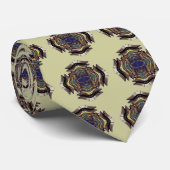 Cravate du logo tribédélique (Roulé)