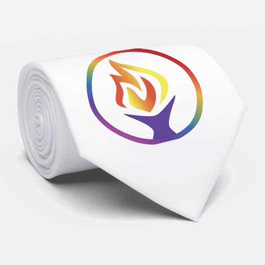 Cravate du logo UUCF (Roulé)