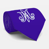 Cravate du monogramme de Mary (Roulé)