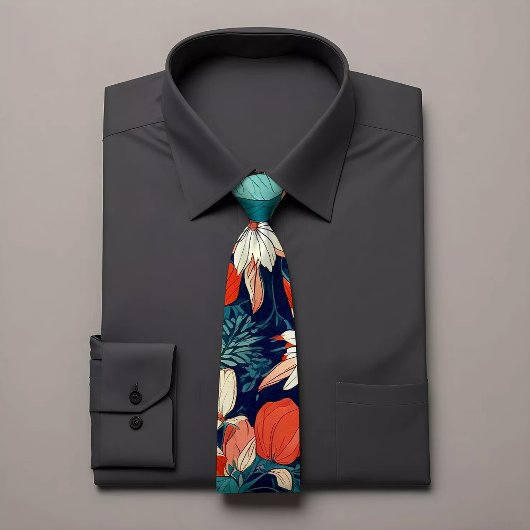 Cravate du paradis tropical