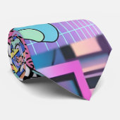 Cravate Du Pasquier Geometrics Revisité (Roulé)