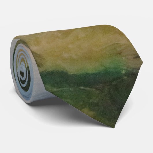 Cravate du paysage sauvage (Roulé)