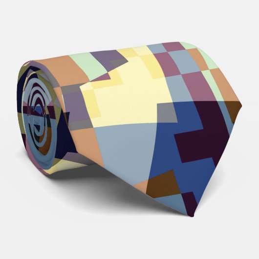 Cravate du paysage urbain (Roulé)