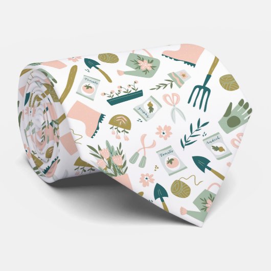 Cravate du temps du jardin (Roulé)