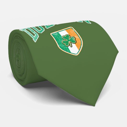Cravate DUBLIN Irlande (Roulé)