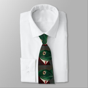 Cravate d'une grenouille dans un prince Tie