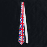 Cravate d'Union Jack<br><div class="desc">Cette conception est incluse dans le royal dans la collection de mode de Londres. Les produits dans cette ligne peuvent montrer la diverse culture britannique. Le drapeau d'Union Jack est décrit. Pour des produits plus orientés ; veuillez voir les nos autres villes de mode. Chaque ville a une gamme des...</div>