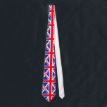 Cravate d'Union Jack<br><div class="desc">Cette conception est incluse dans le royal dans la collection de mode de Londres. Les produits dans cette ligne peuvent montrer la diverse culture britannique. Le drapeau d'Union Jack est décrit. Pour des produits plus orientés ; veuillez voir les nos autres villes de mode. Chaque ville a une gamme des...</div>