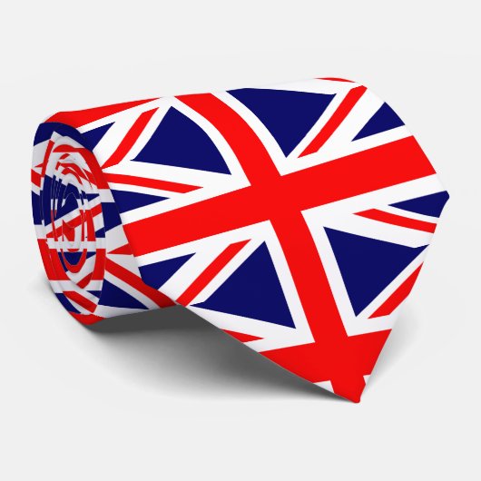 Cravate d'Union Jack (Roulé)