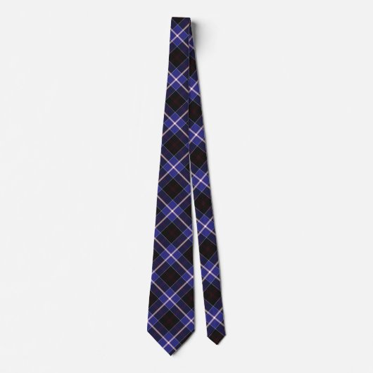 Cravate Dunlop Tartan (Devant)