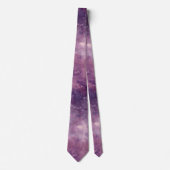 Cravate Dusk Rose Galaxy Series (Devant)