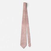 Cravate Dusty Rose rose et neutre ton de la Terre Texté (Devant)