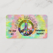 Cravate-Dye Art et Carte de visite appreal de Bohè (Devant)