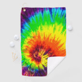 Cravate-Dye Disque Golf Disque Serviette (En situation)