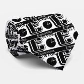 Cravate E est pour l'économie (Roulé)